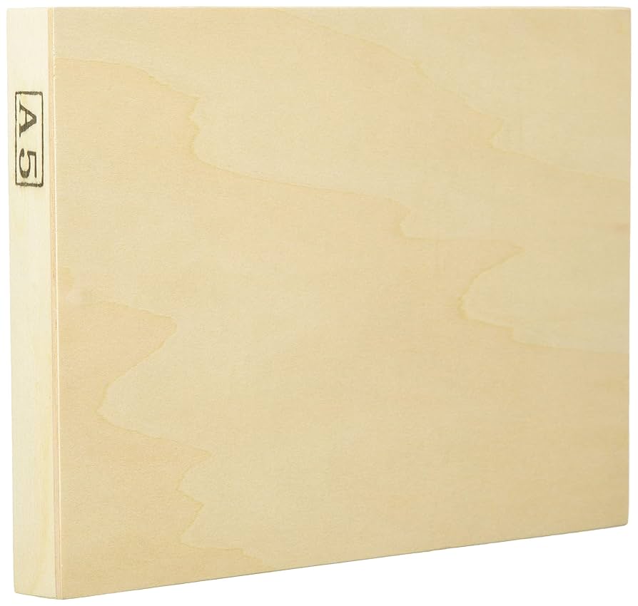 シナベニヤパネル A５　５０枚セット 木製パネル シナベニヤパネル S0 (180×180mm) 厚み19.5mm | ゆめ画材