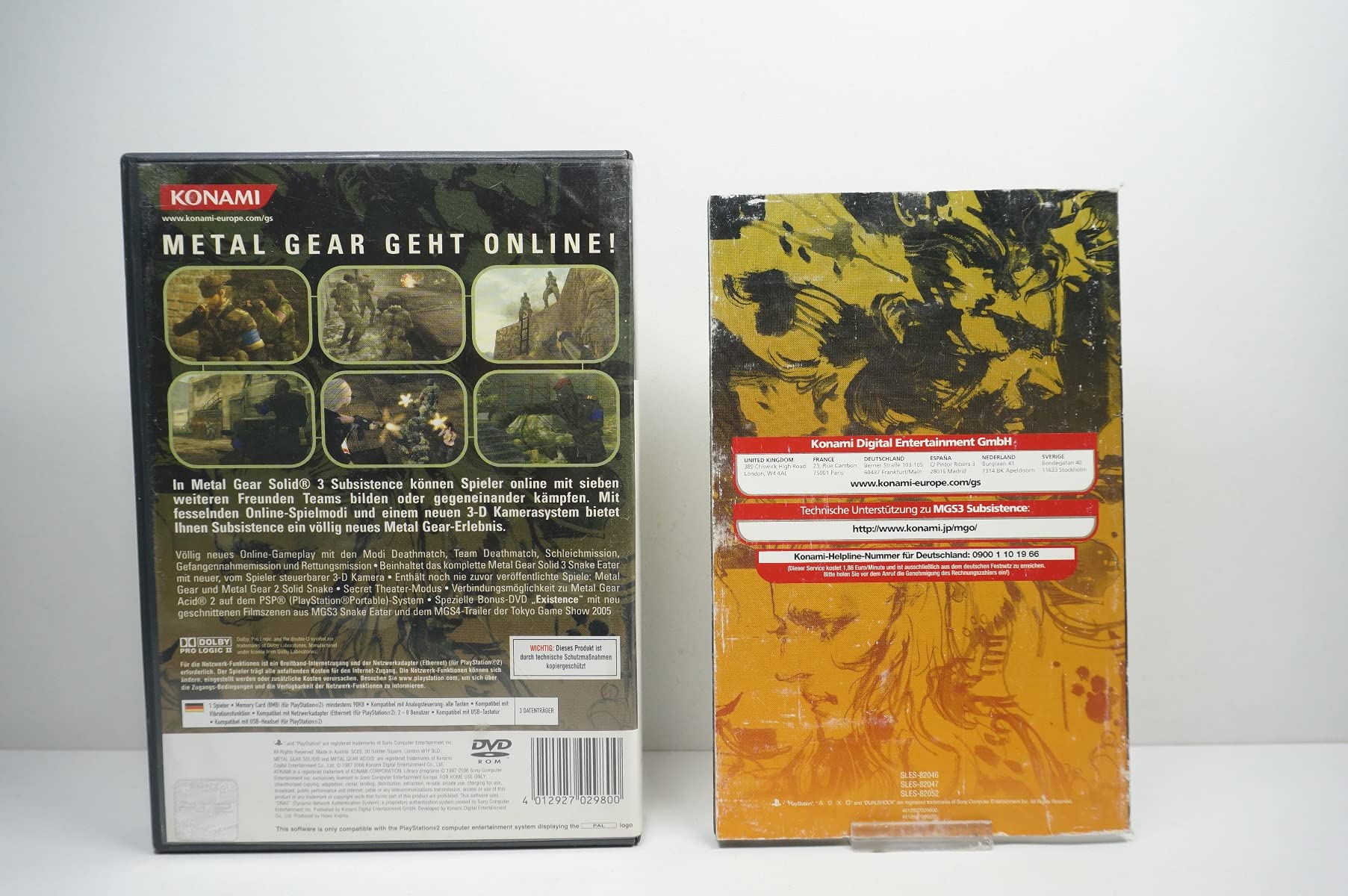 Metal Gear Solid 3 - Subsistence : Amazon.de: PC & Video Games