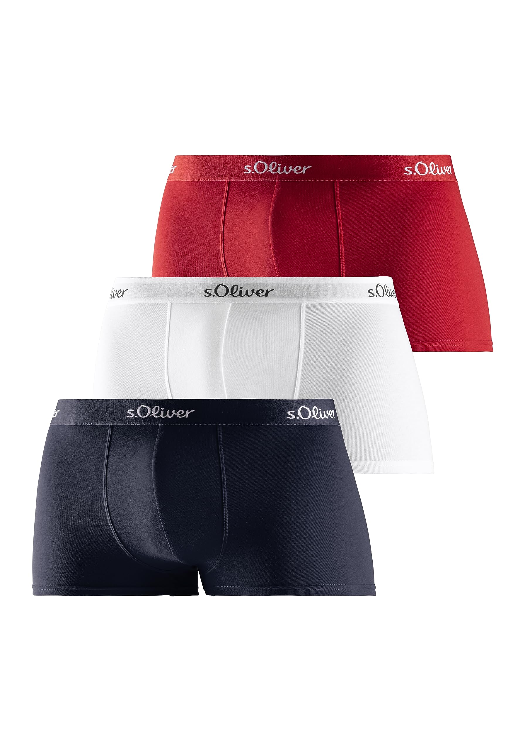 3PACK men's boxers S.Oliver multicolor
