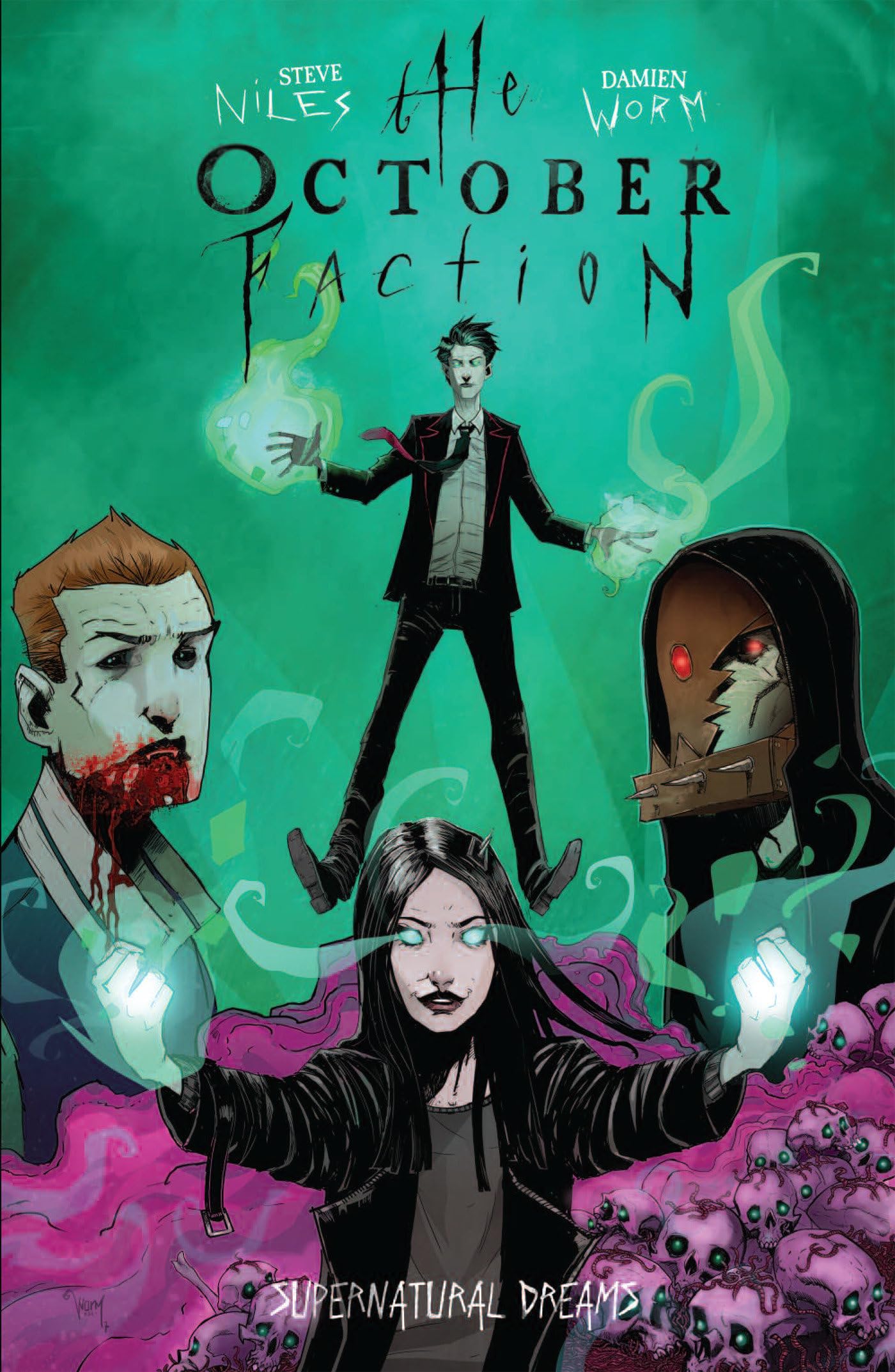 OCTOBER FACTION VOLUME 5 SUPERNATURAL DREAMS GRAPHIC NOVEL Collect 5 Part Series