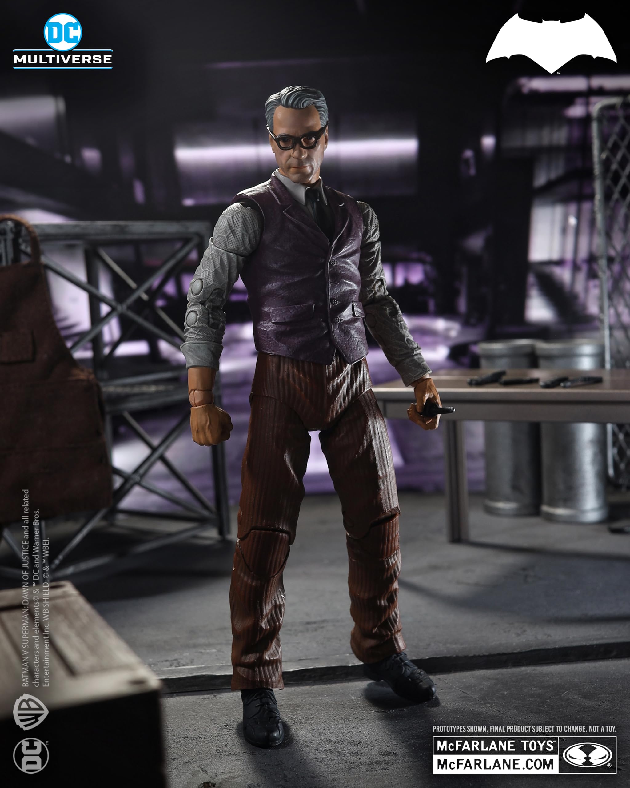McFarlane Batman v Superman: Dawn of Justice DC Multiverse Actionfigur Alfred Pennyworth 18 cm
