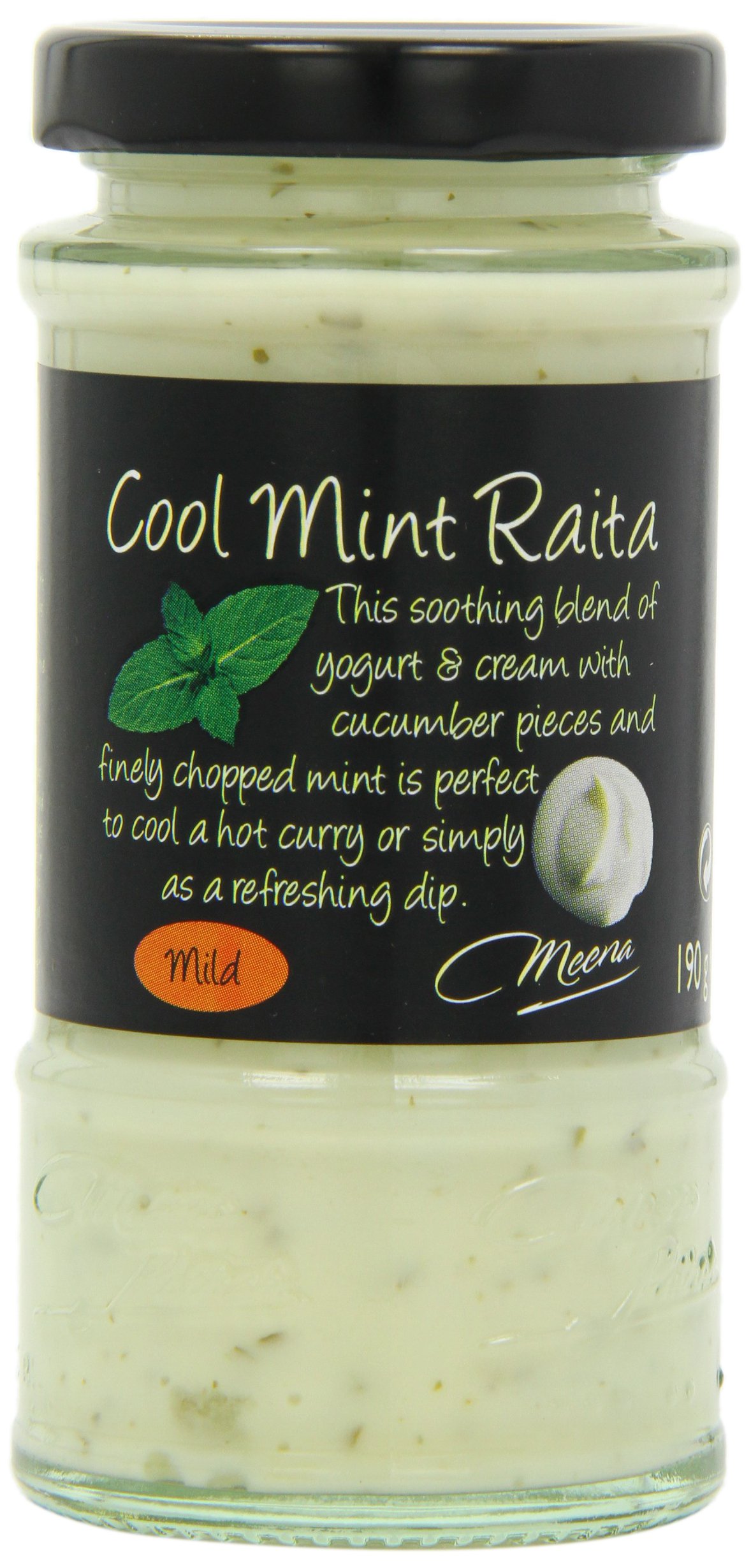 Patak Meena's Cool Mint Raita 190 g (Pack of 6)