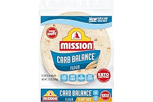 Mission Carb Balance Soft Keto Wraps