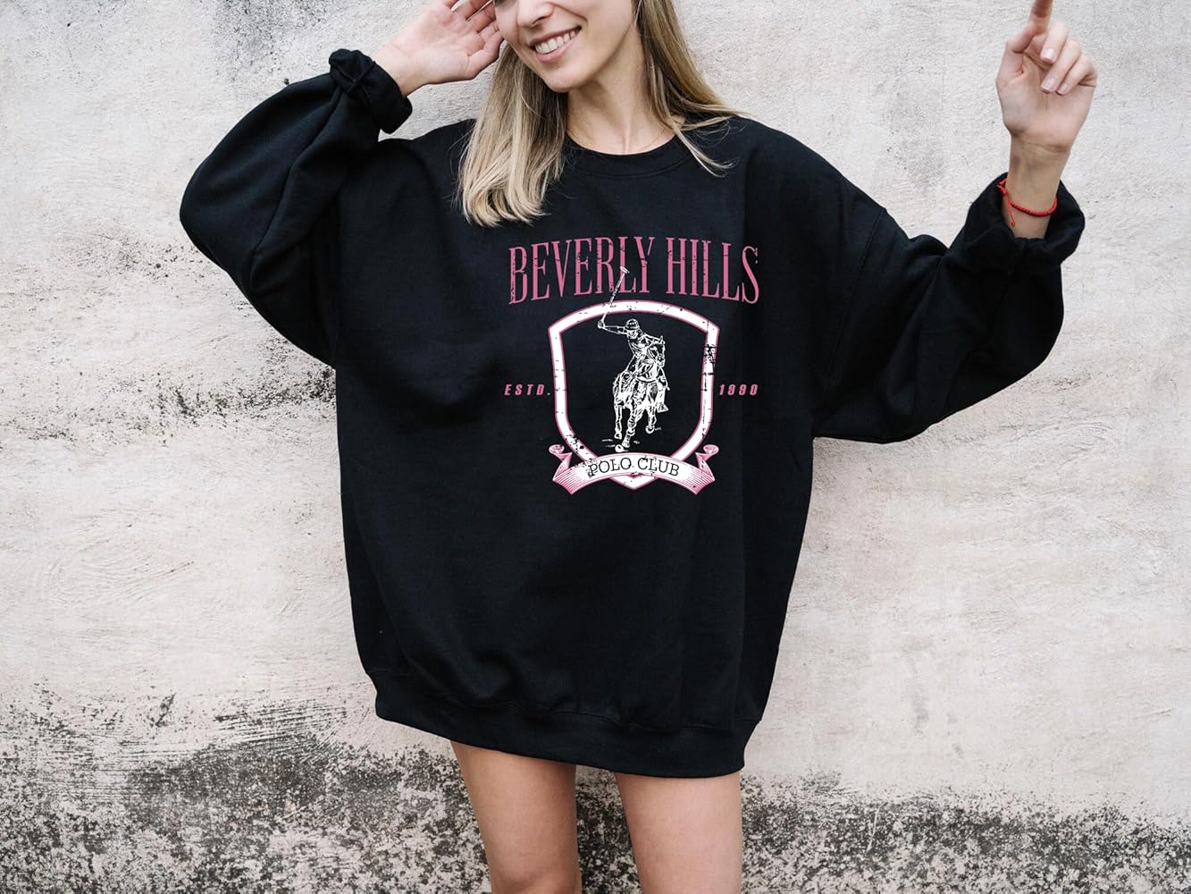 Amazon.com: Beverly Hills Vintage Crewneck Sweatshirt