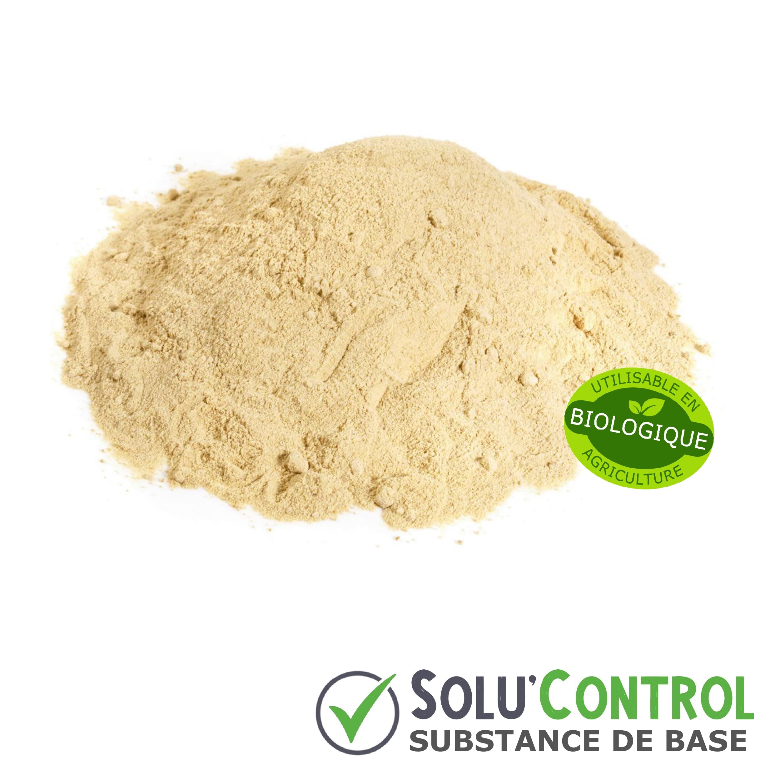SOLU'CONTROL Lécithine de Soja 2 kg – Traitement Naturel Préventif contre le Mildiou – Substance de Base Autorisée en Agriculture Biologique – Sans Cuivre – Vigne, Tomate, Pomme de Terre