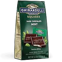 Vista 11 de GHIRARDELLI Cuadrados de frambuesa de chocolate oscuro, bolsa de 5.32 onzas