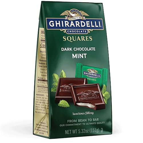 Miniatura 11 de GHIRARDELLI Cuadrados de frambuesa de chocolate oscuro, bolsa de 5.32 onzas