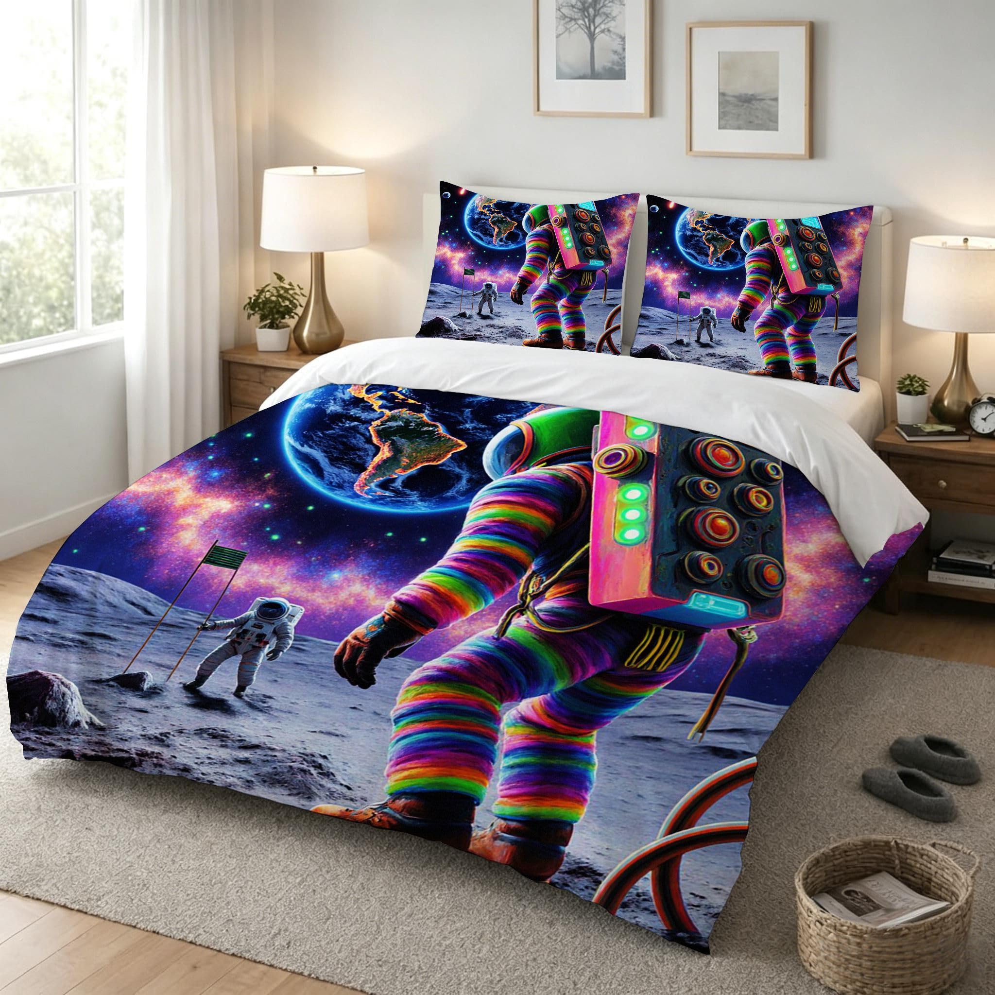 Funda Nórdica Cama 180, 240x260 cm Astronauta, AQ2232
