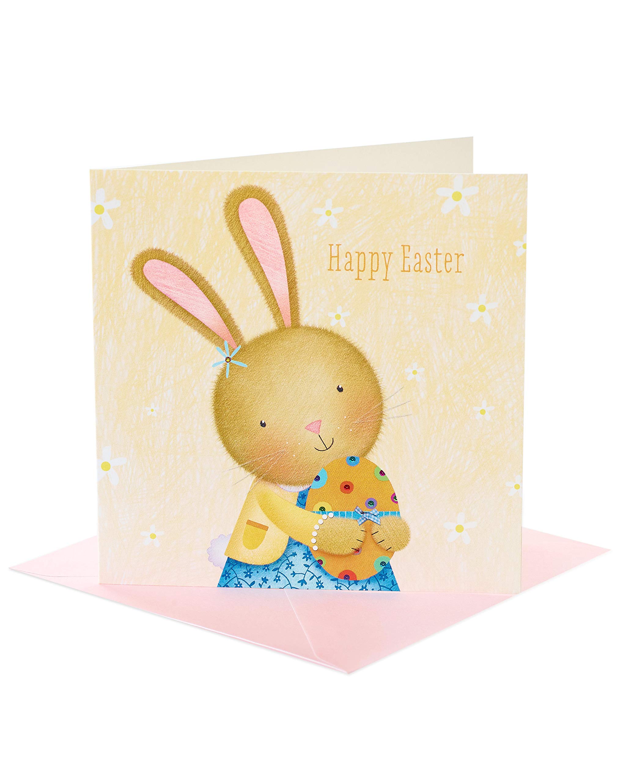 UK Greetings Multipack of 6 Easter Cards for Him/Her/Friend - 2 Adorable Designs, multicoloured, 12 x 12 cm - Image 2