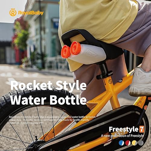 Miniatura 10 de RoyalBaby Freestyle 57 Sport Kids Bike 12 14 16 18 20 Inch Wheel 2 Handbrake Bicycle Boys Girls Ages 3+ Years