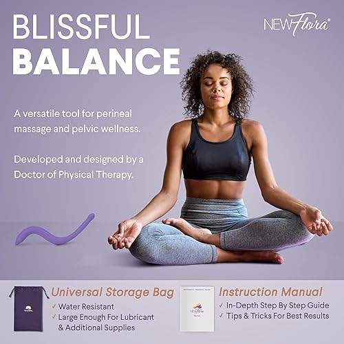 Miniatura 2 de Masajeador de varita pélvica para mujeres y hombres, herramienta de masajeador de punto gatillo en forma de S para terapia física del suelo pélvico,