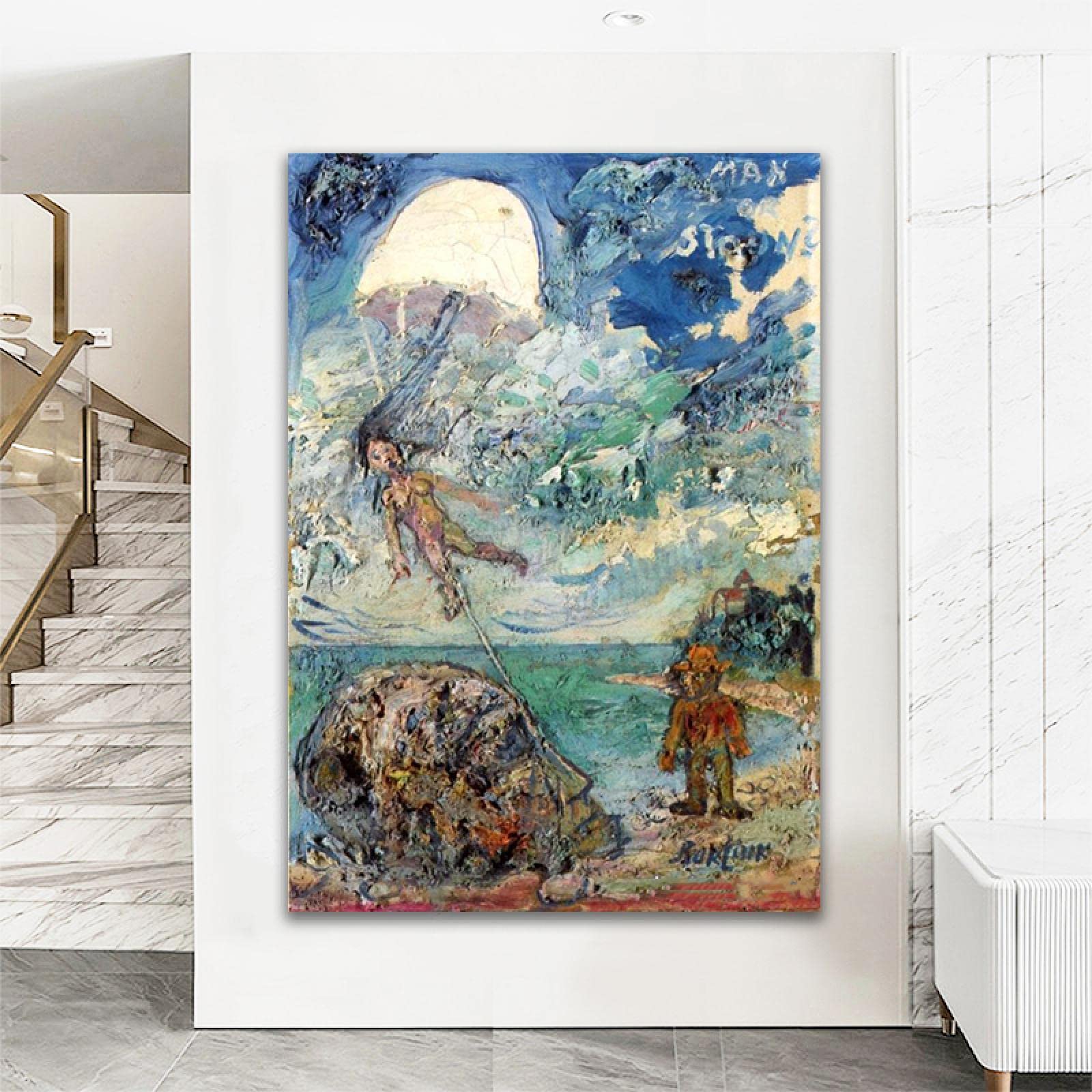 絵画 flk040130 Amazon.co.jp: David Burliuk 有名な絵画: パラシュート