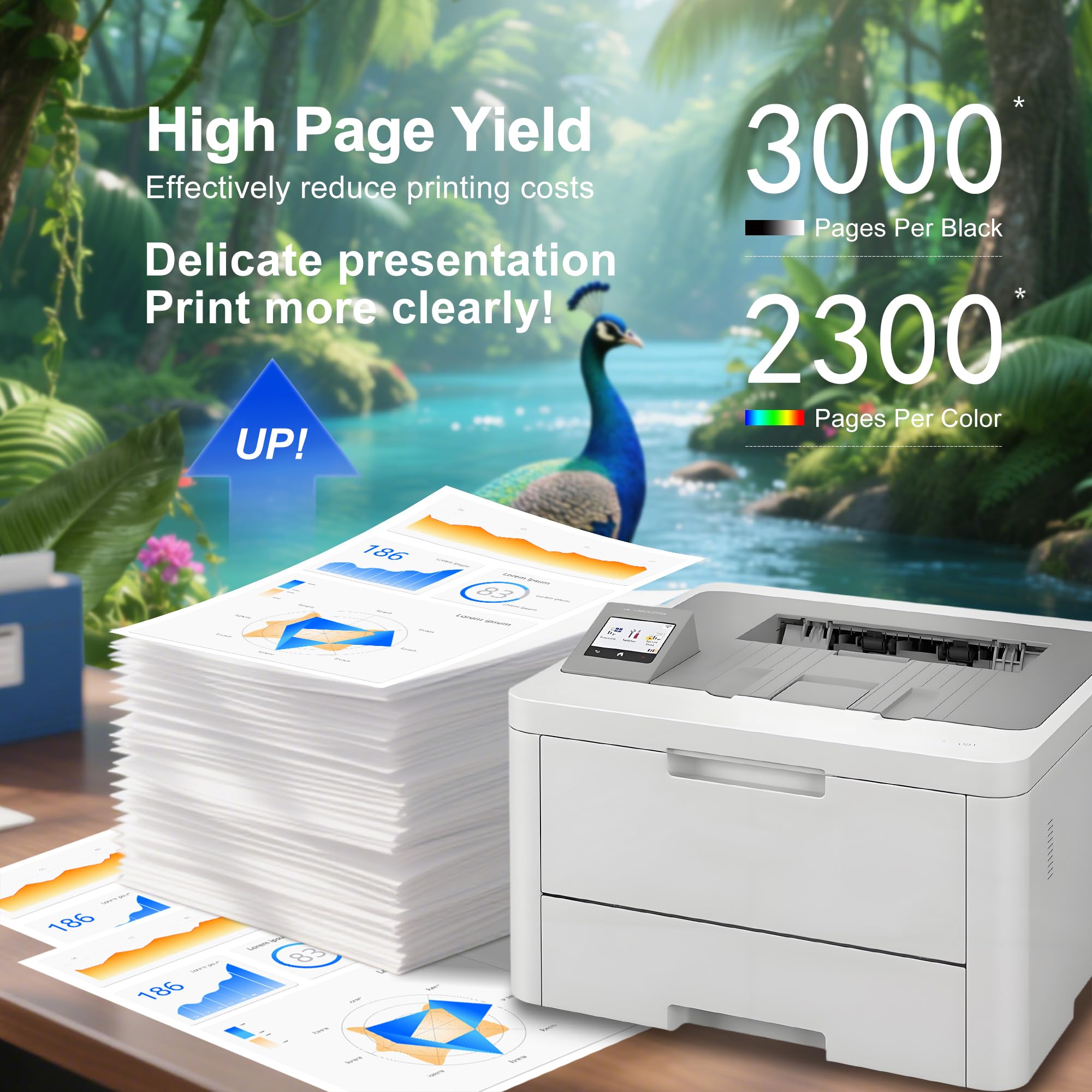 TN248XL TN-248 Toner 3000 Pagine Compatibile con Brother MFC-L3760CDW 4Pack | TN248 TN-248XL Alta capacità Compatibile con MFC-L3760CDW MFC-L3740CDWE MFC-L3740CDW DCP-L3560CDW DCP-L3520CDWE HL-L3220CWE