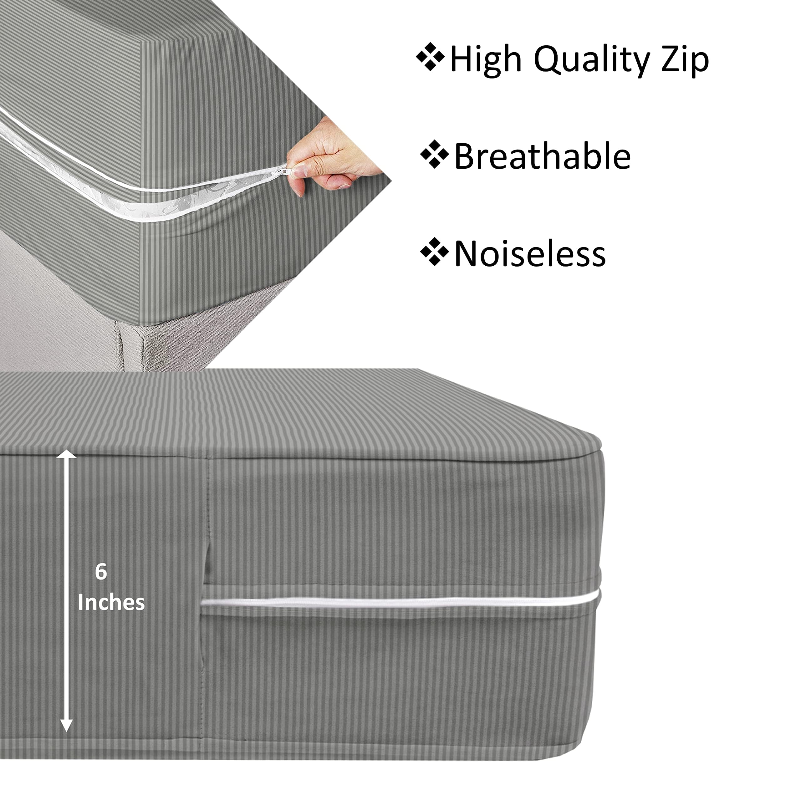 Premium Cotton Mattress Protector - King Size -8 Premium Cotton Mattress Protector - King Size -8