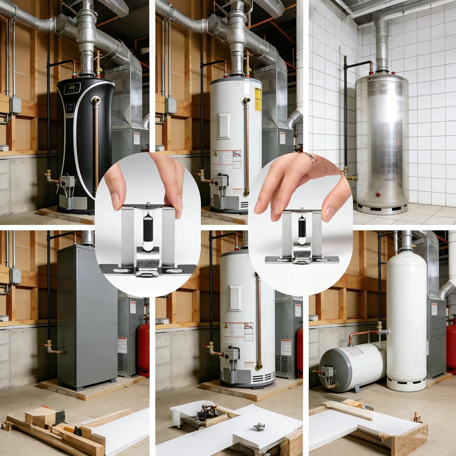 Combustion FVIR Shutoff Device Assembly for Rheem Gas Water Heater, Burner Thermal Replacement Kit Water Heater Safety Part