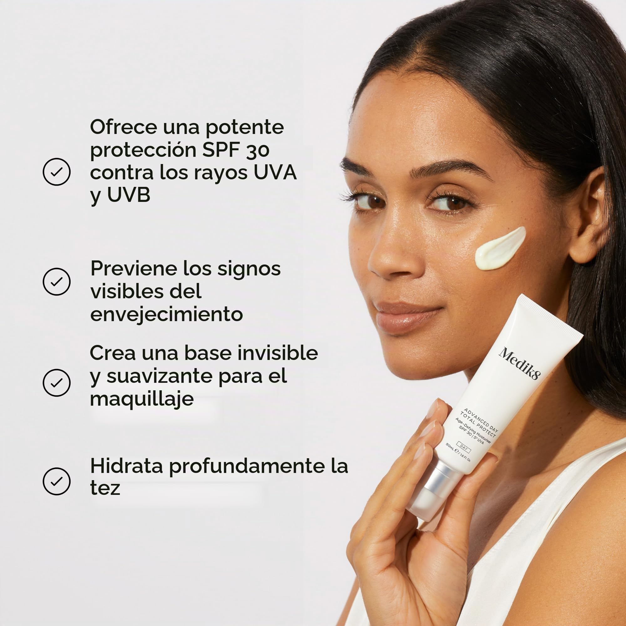 MEDIK8 ADVANCED DAY TOTAL PERFECT HIDRATANTE ANTIENVEJECIMIENTO SPF30 50ML 50ML