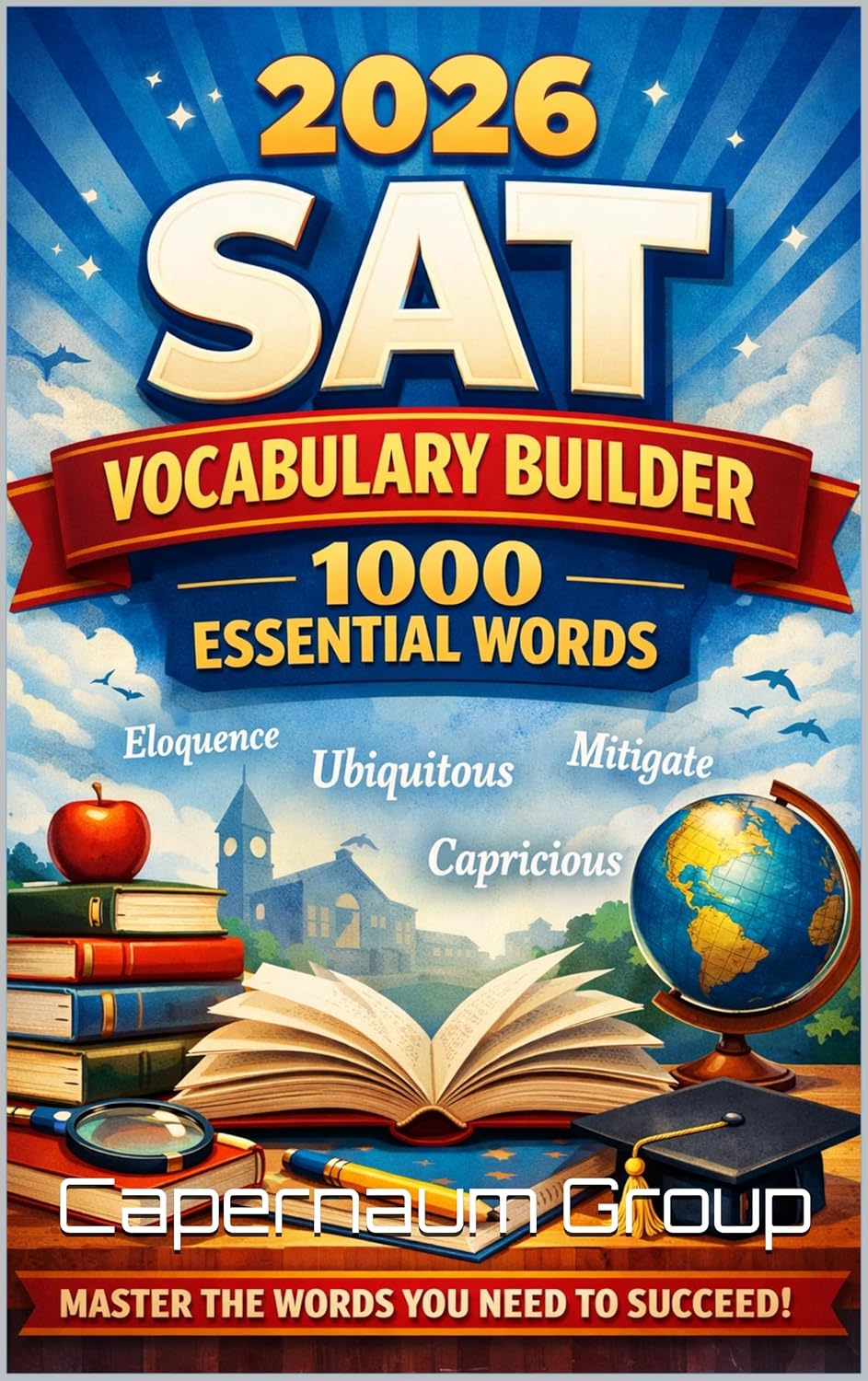 2026 SAT Vocabulary Builder 1000 essential words (Master the SAT: Complete Prep Series)      Kindle Edition