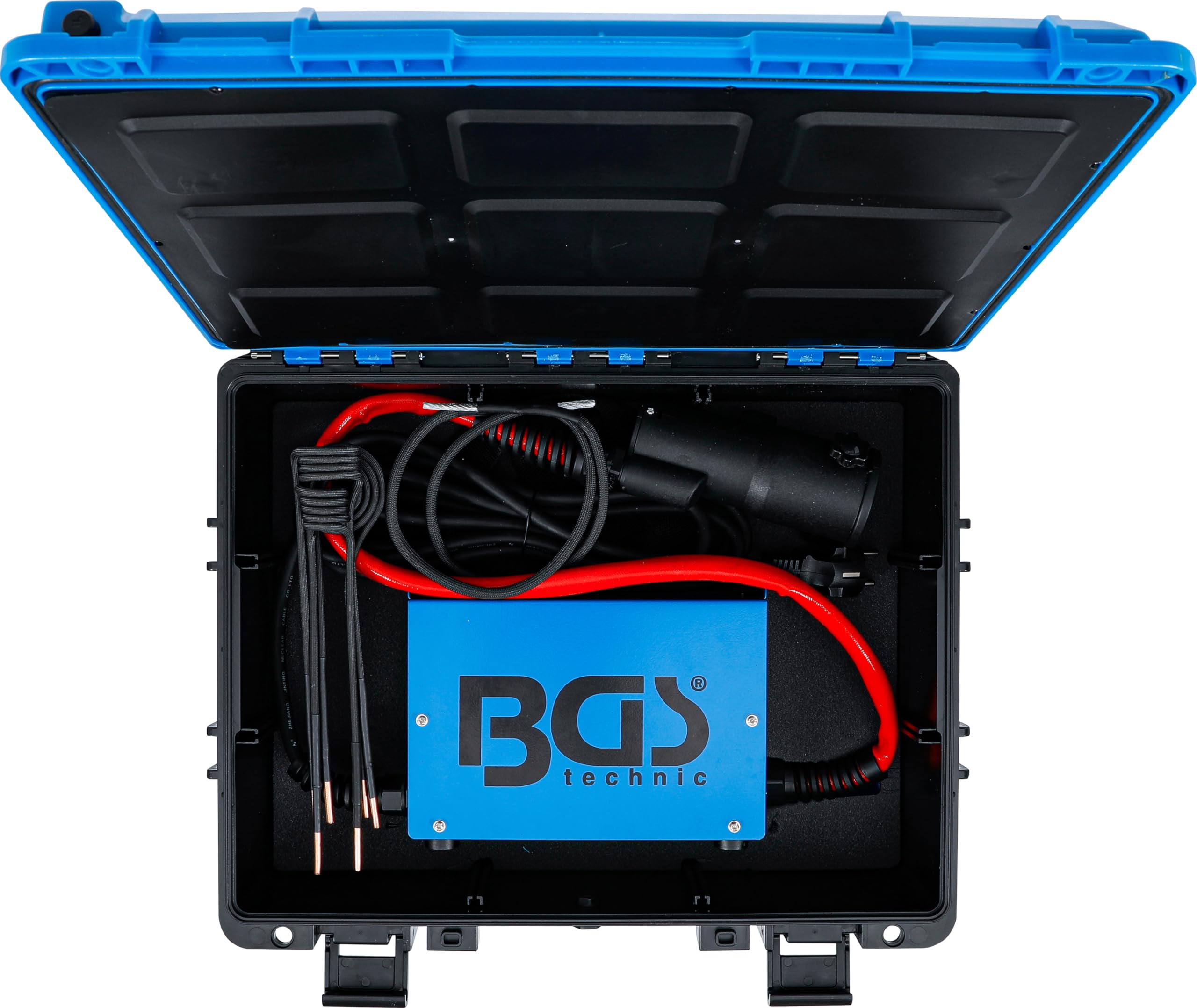 BGS 2169 | Riscaldatore ad induzione | 1,5 kW | 4 bobine a induzione, 19 mm, 27 mm, 50 mm, bobina senza forma 800 mm, per viti, dadi, cuscinetti