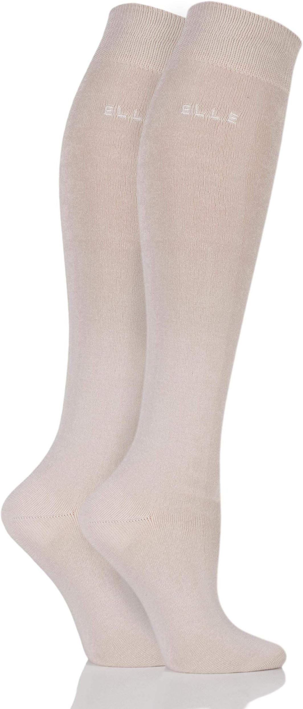 Ladies Plain Bamboo Knee High Socks Soft, Breathable & Cooling Long 2 Pair Multipack Size 4-8 Colourful for Everyday Casual Wear