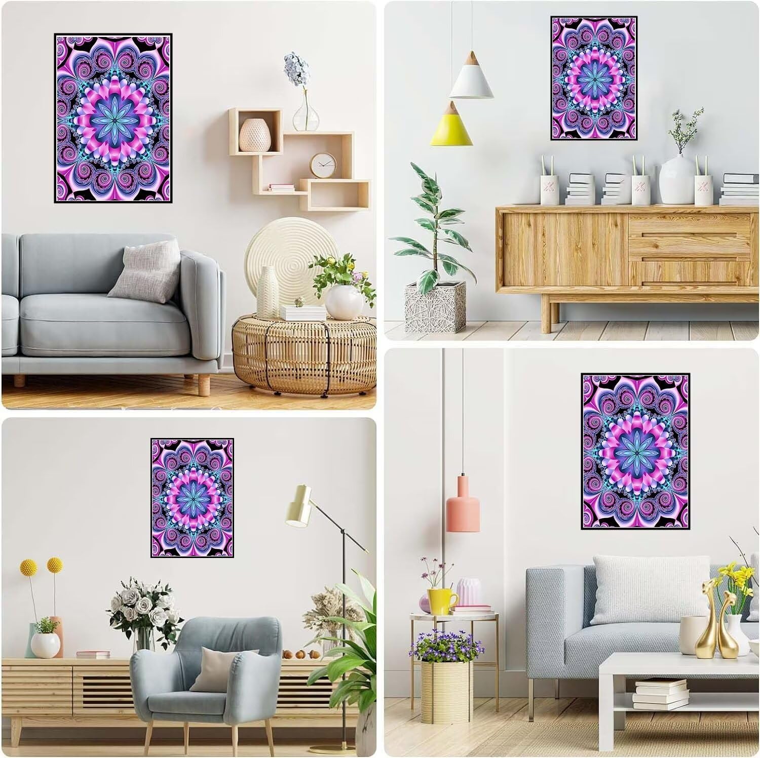 5D Diamond Painting Rengoku Kyoujurou - 30x40cm DIY Diamant Malerei Set