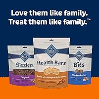 Vista 8 de Blue Buffalo Health Bars Crunchy Dog Biscuits, Oven-Baked with Natural Ingredients, Pumpkin & Cinnamon, 16-oz Bag