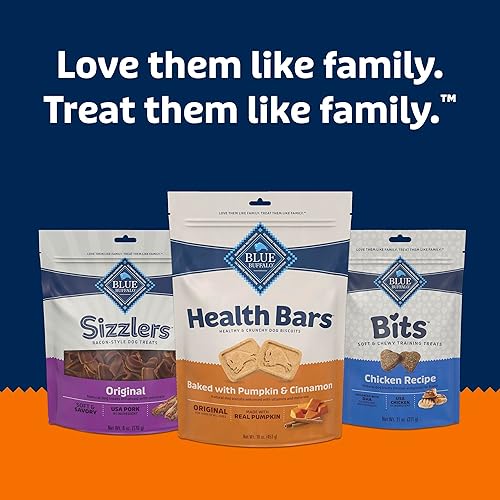 Miniatura 8 de Blue Buffalo Health Bars Crunchy Dog Biscuits, Oven-Baked with Natural Ingredients, Pumpkin & Cinnamon, 16-oz Bag
