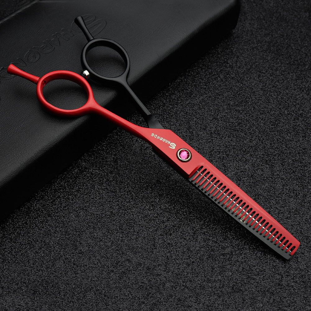 Juego de tijeras de peluquería profesional de 5.5 pulgadas para combatir las tijeras delgadas (2pcs)