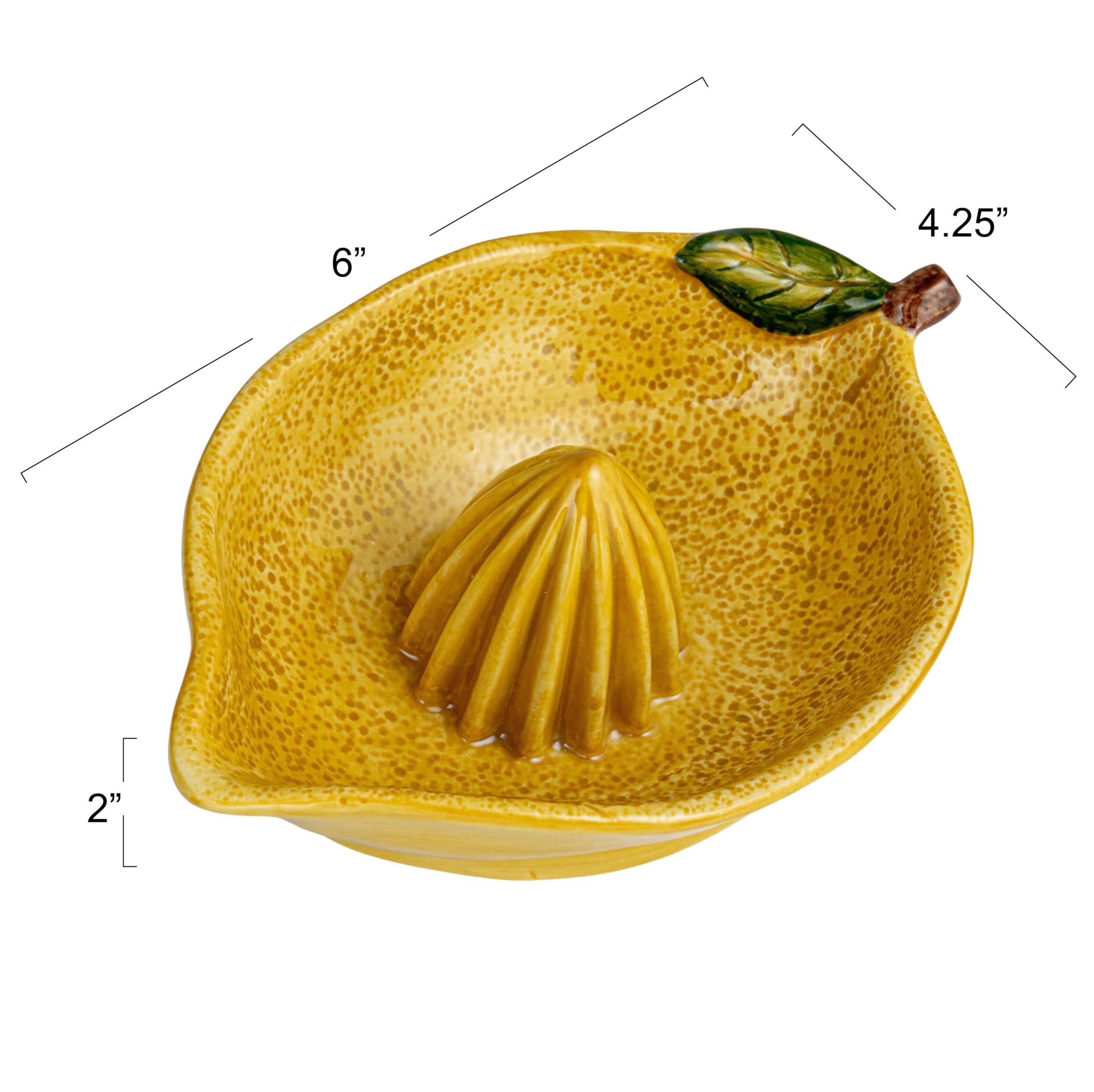 Amazon.com: Creative Co-Op Countryside Citrus Stoneware Lemon
