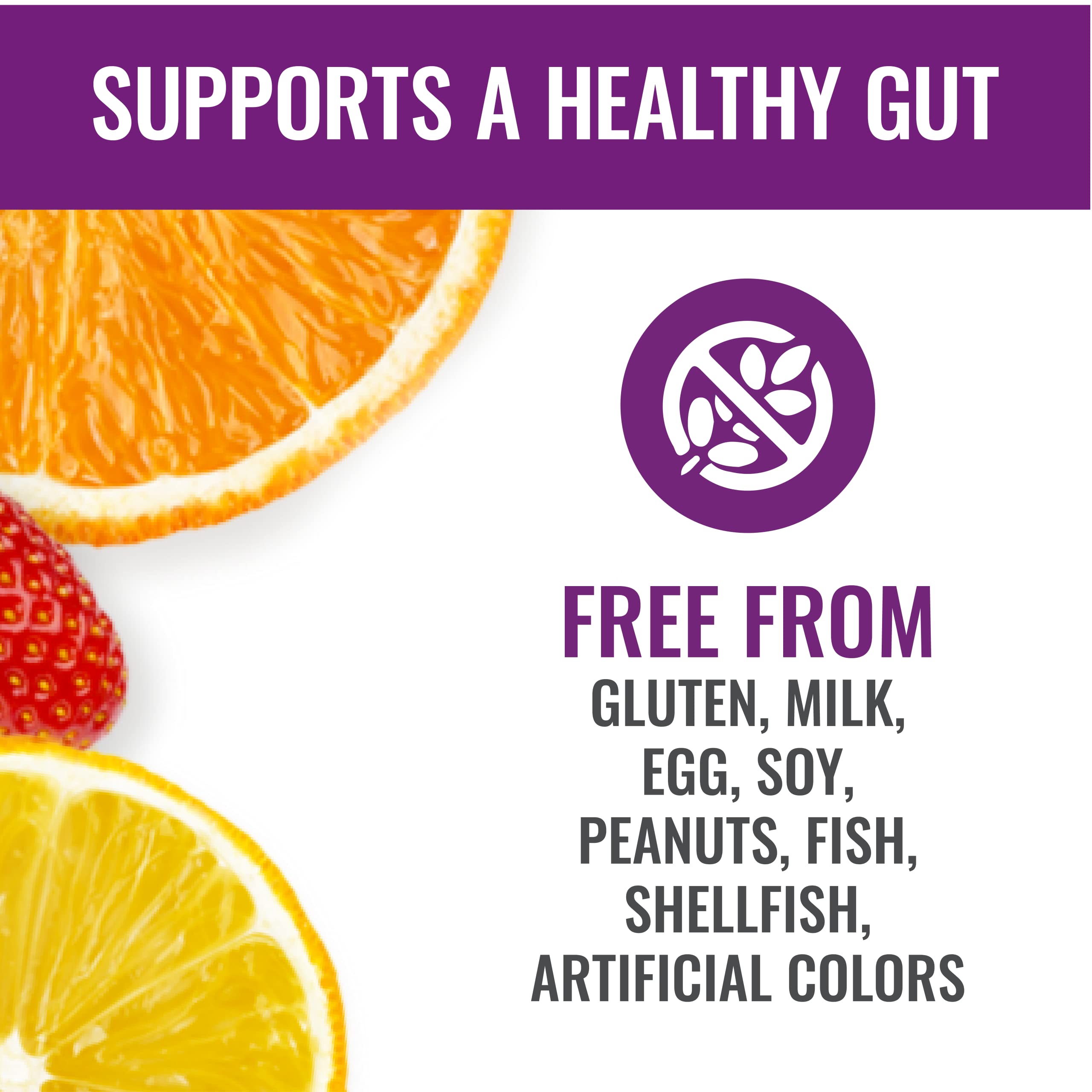 Fiber Advance Gummies | 100% Plant Based Fiber Supplement for Digestive Health | Chicory Root Inulin Prebiotic Gummies for Adults | Gluten Free, Vegetarian, & Non-GMO, 90 Count — Amazon image 5