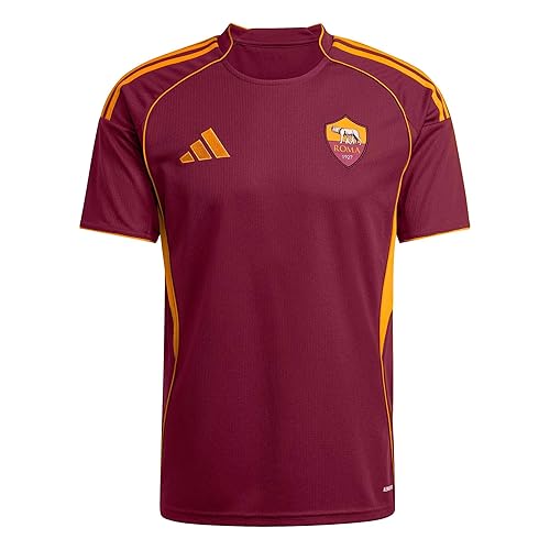 Men's adidas AS Roma 25/26 Home Burgundy Jersey JP4184