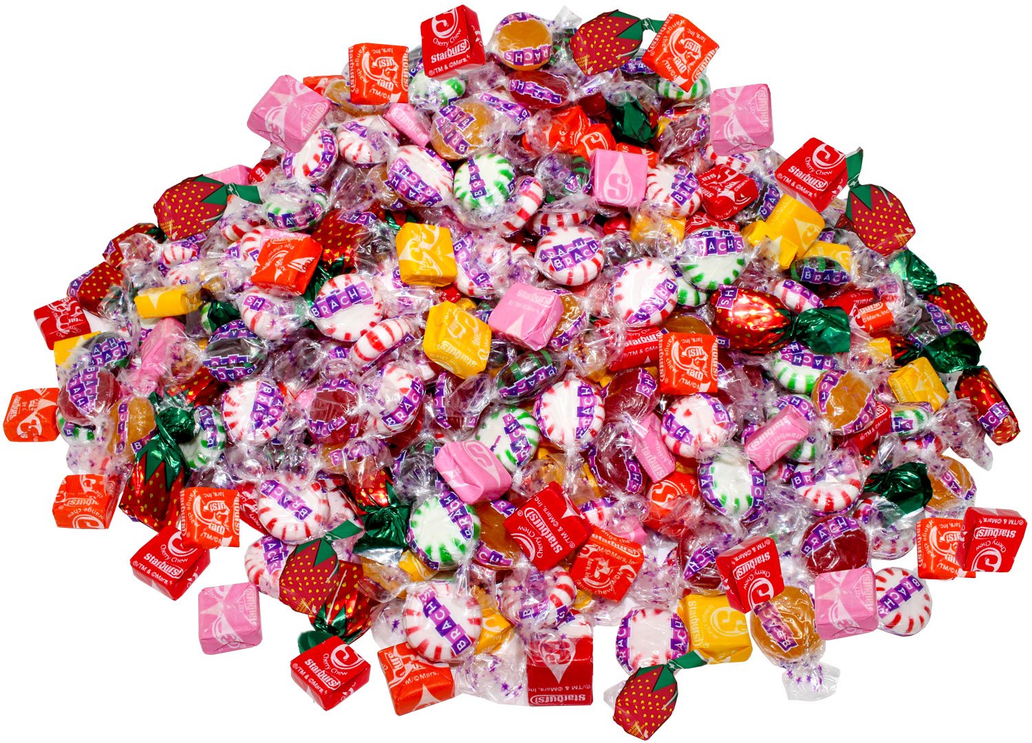 ASSORTIT X Starburst Collab Bulk Special Assorted Starbursts & Hostess Mix Fruit Pops 9.75 Lb Bulk Soft Chewy & Hard Candy Mixed Assortment Value Pack 700 Pcs (140 oz)