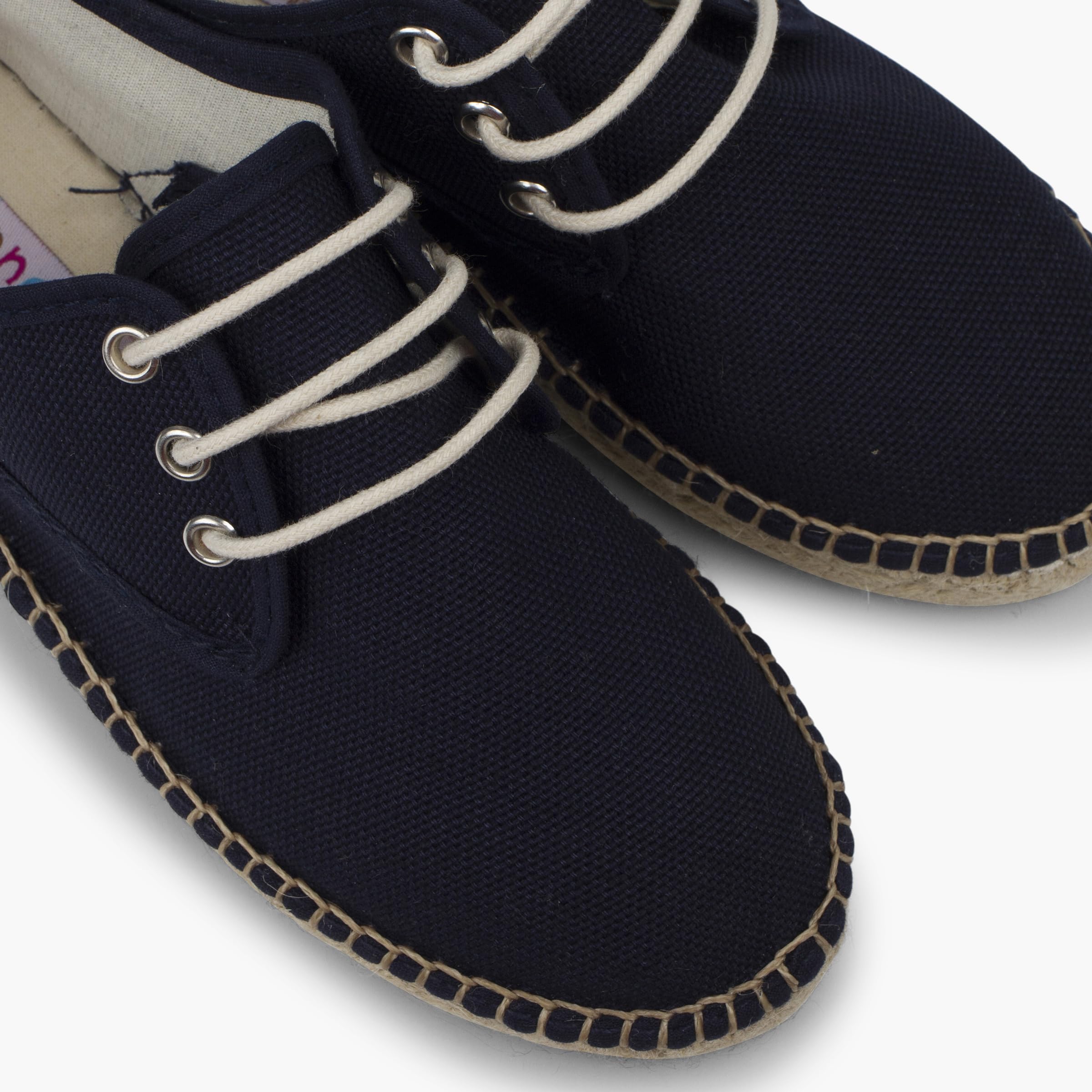 Pisamonas Blucher de Lona con Base Alpargata