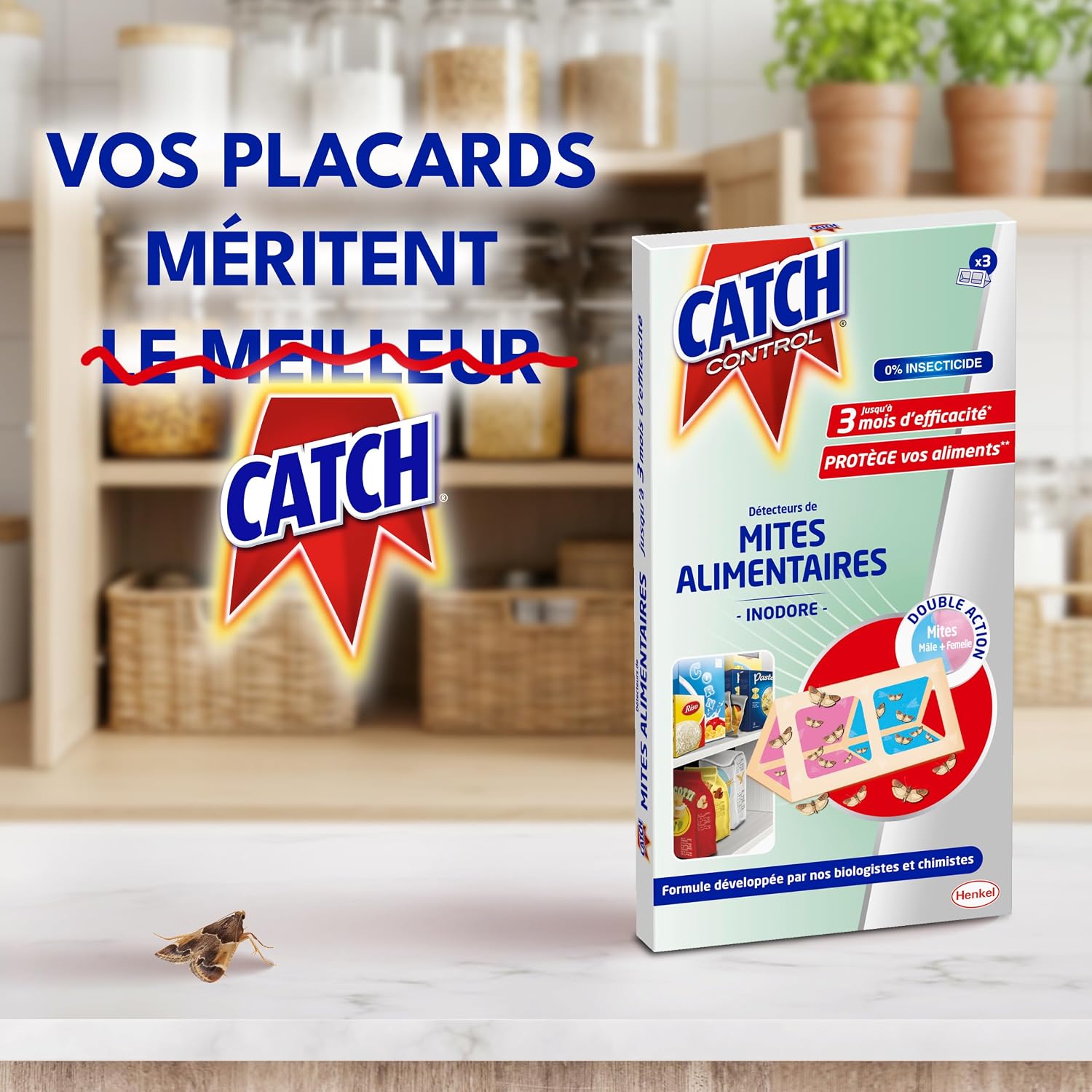 Catch Expert – Anti-Mites Alimentaires – 3 Pièges Anti Mites — vue 6