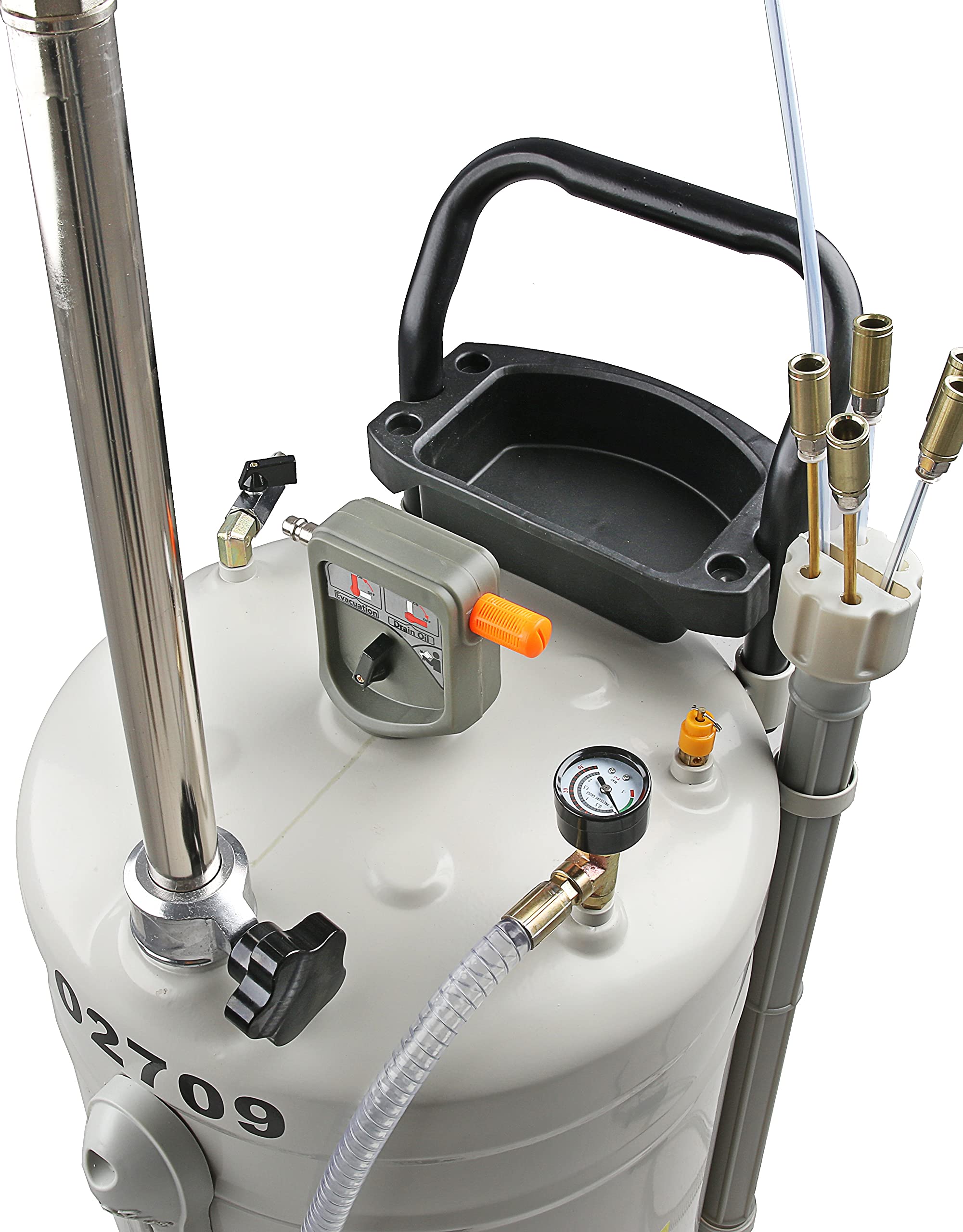 Professional-Line 02709 - Casseruola per olio, 80 l, 6 sonde pneumatiche