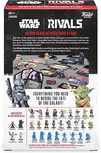 Miniatura 2 de Funko Star Wars Rivals - Sistema de juego expandible para 2 jugadores a partir de 7 años - Premier Set - Serie 1