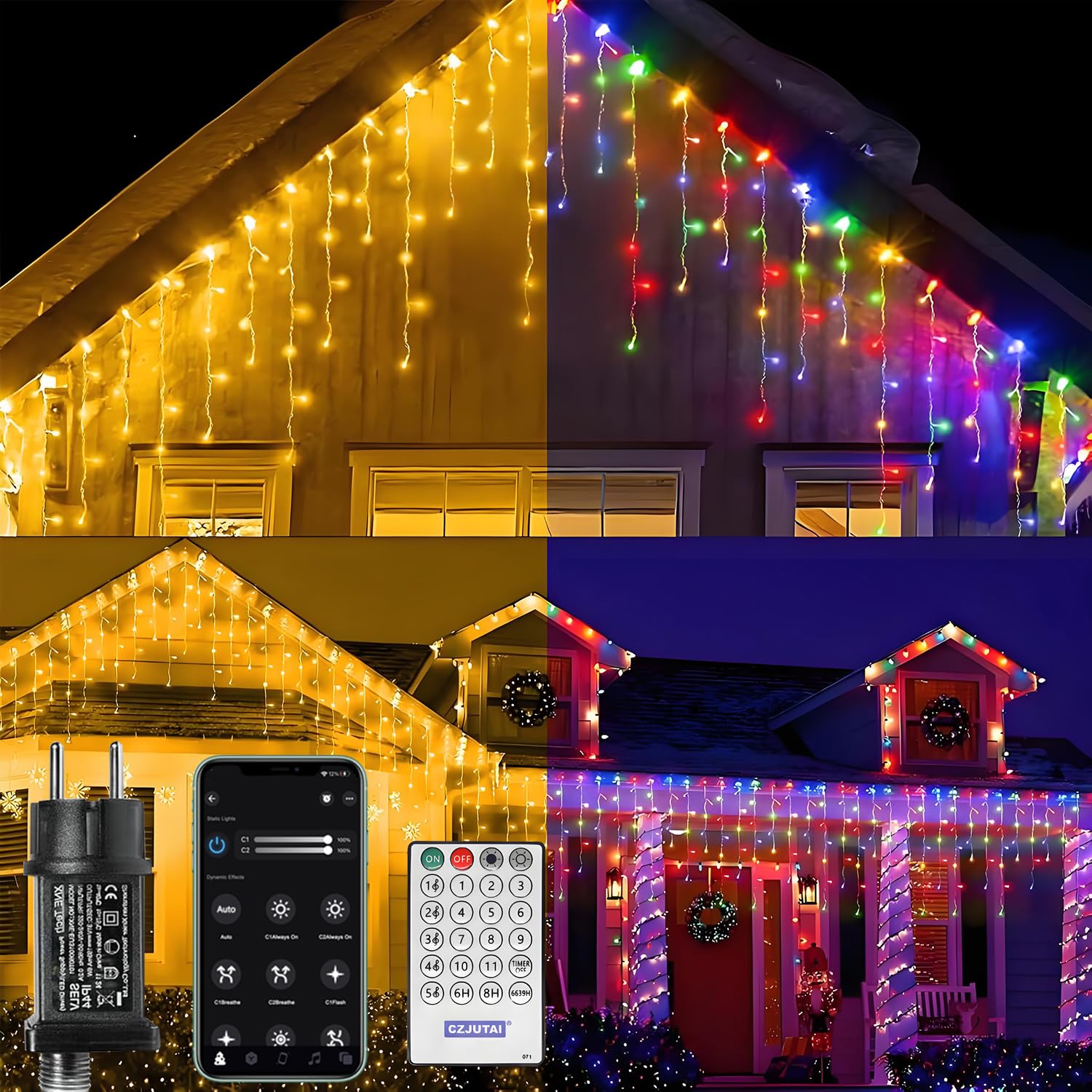 Binnen - LED - Koper - 6 t/m 10 meter - Warm wit - Kerstverlichting Binnen - LED - Koper - 6 t/m 10 meter - Warm wit - Kerstverlichting