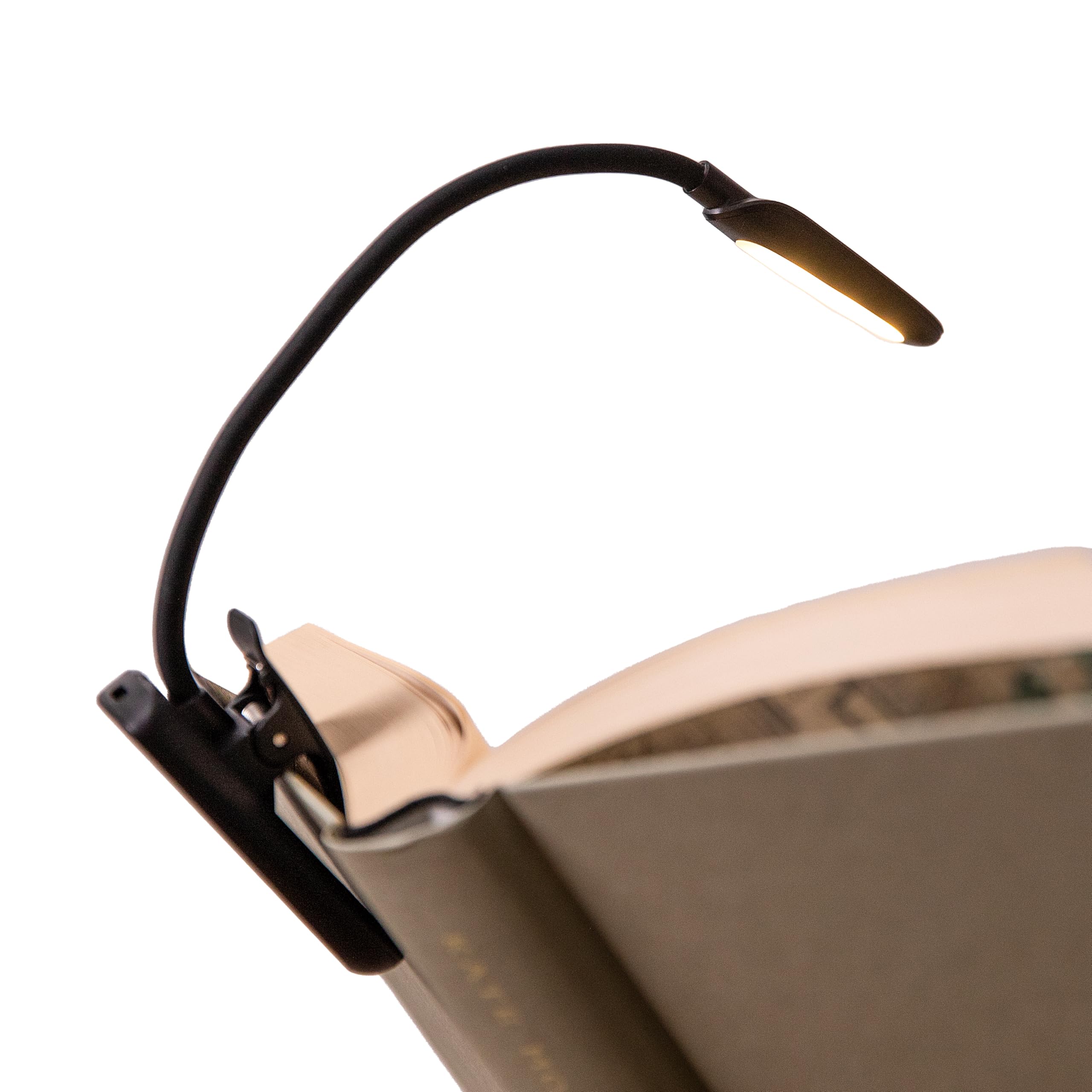EL CARRITO DEL AHORRO - Lámpara de Lectura con Pinza |Luz Recargable USB | Lámpara LED Lectura | Lámpara Recargable Portátil |Luz LED Lectura con Batería Larga Duración|Lámpara con Brazo Flexible 360º