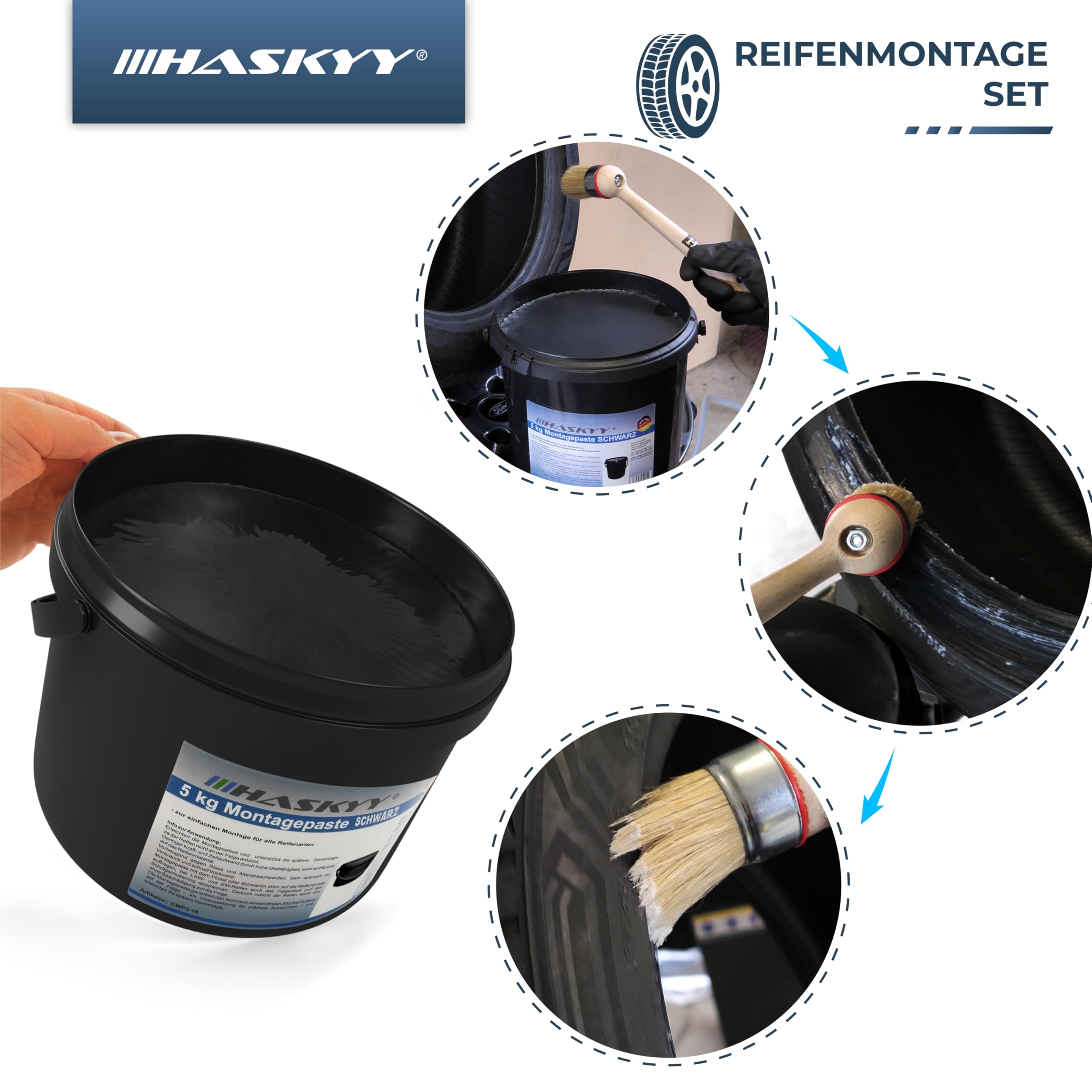 Pasta Per Ricostruzione Pneumatici Auto Pulizia Pneumatici, Rimozione - Foto 4