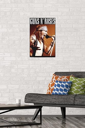 Miniatura 2 de Trends International Guns N' Roses - Póster de pared Axel, 14.725 x 22.375 pulgadas, versión premium sin marco