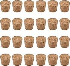 INCREWAY Wine Corks, 24 Pcs Tapered Wine Corks Natural Wooden Wine Stoppers Wine Bottle Plugs for Home DIY Bottles (23 * 19 * 20 mm)
