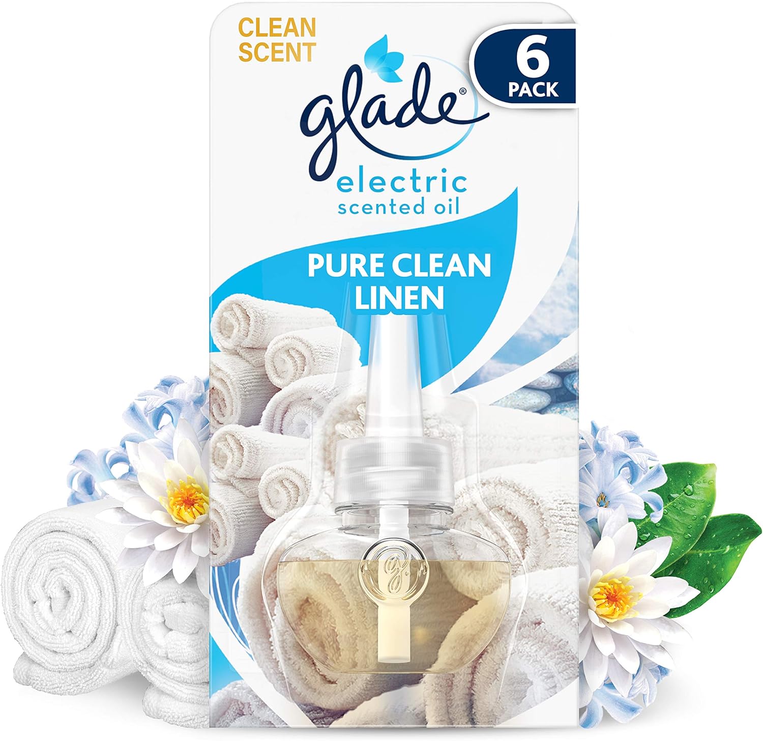 Glade Plug in Air Freshener Refill, Electric Scented Oil Room Air