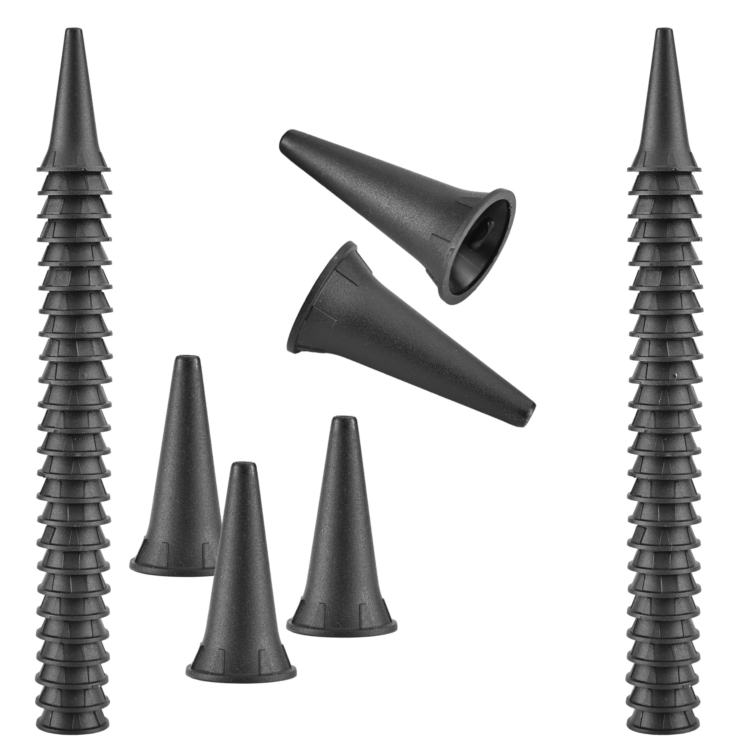 PakCan Reusable Diagnostic Otoscope Cover Specula Tips - Sets of 50 - Available in 2.5 mm, 3.5 mm, 4mm, 5 mm (50 pcs of 5 mm)