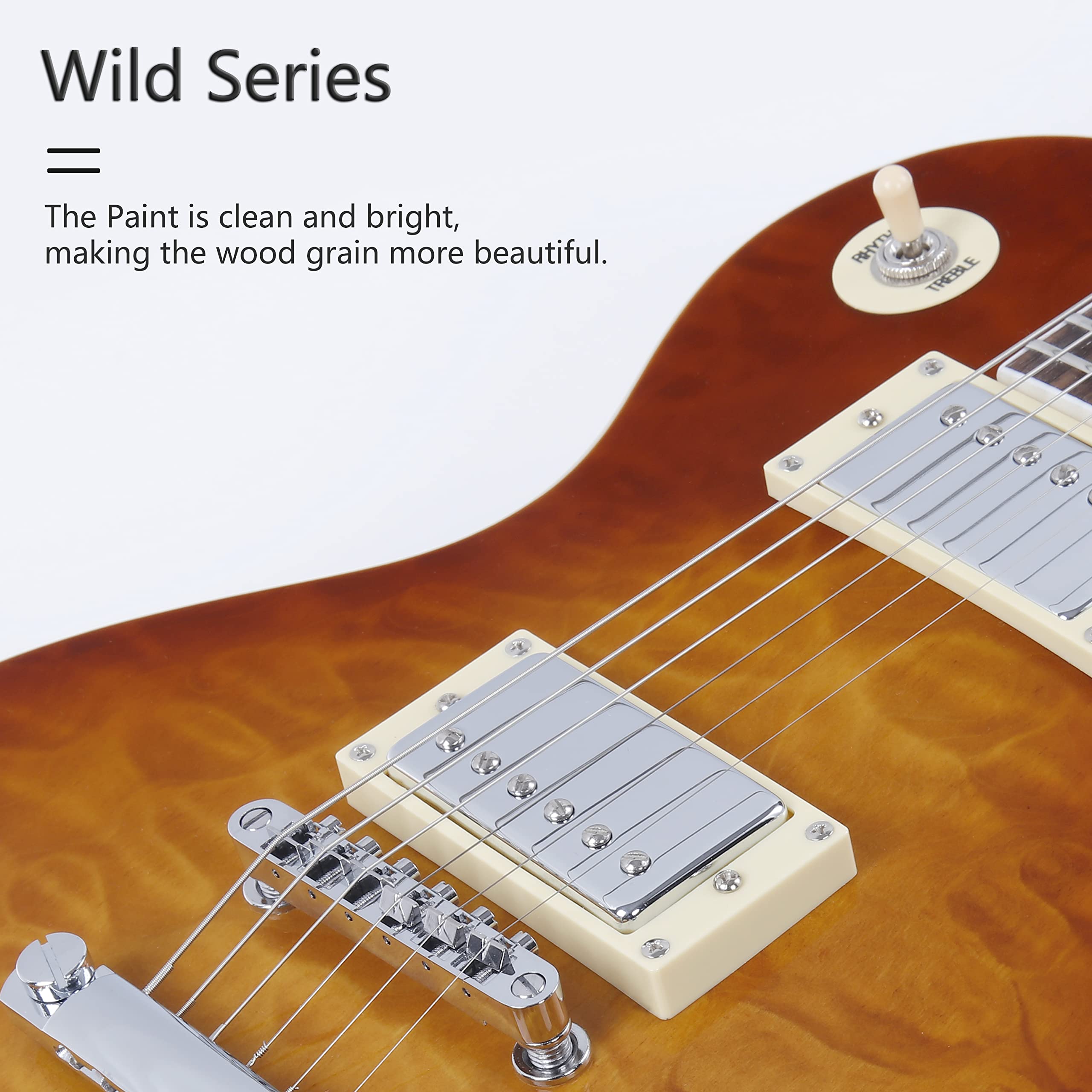 Buy Leo Jaymz 39” Deluxe Series Electric Guitar Les PaulStyle