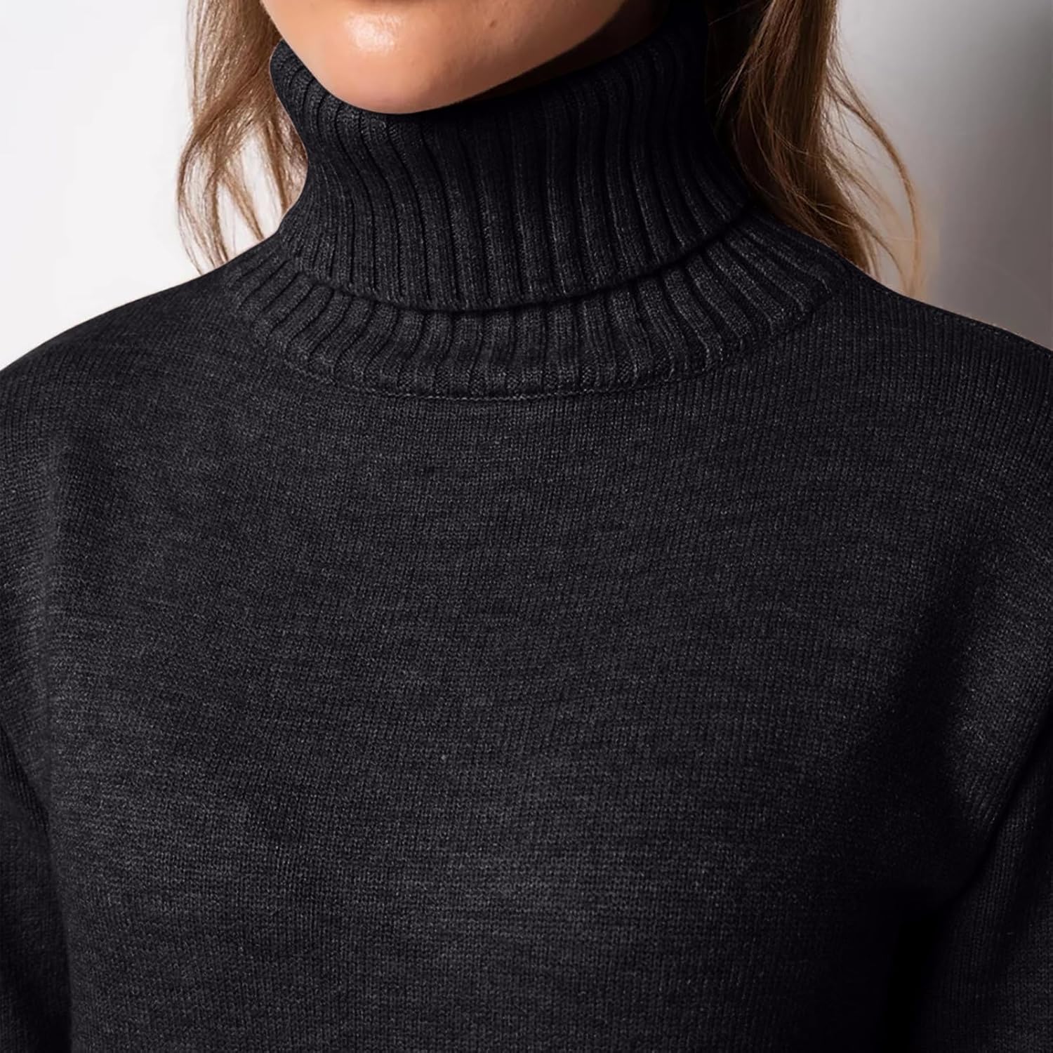 Womens Off The Shoulder Sweater Dress Lantern Long Sleeve CABE Knit Mini Dress Causal Loose Pullover Party Dresses