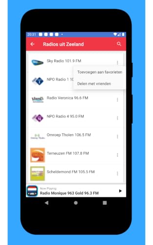 Radio Netherlands: Free FM Radio Online - Nederland Radio AM FM + Live Radio App to Listen to for Free on Phone and Tablet – vue 6
