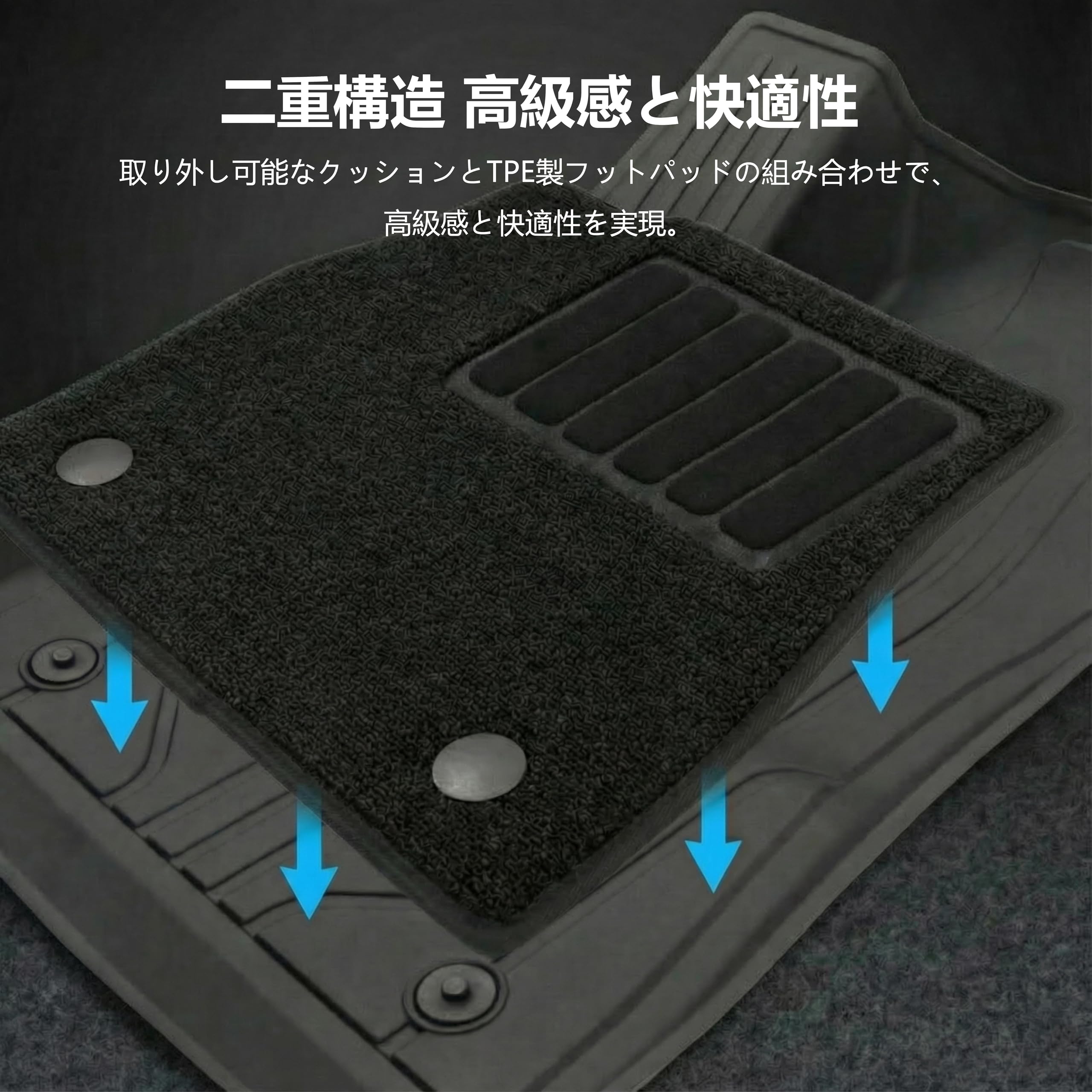 Amazon | 新型 アルファード ヴェルファイア 40系 フロアマット 