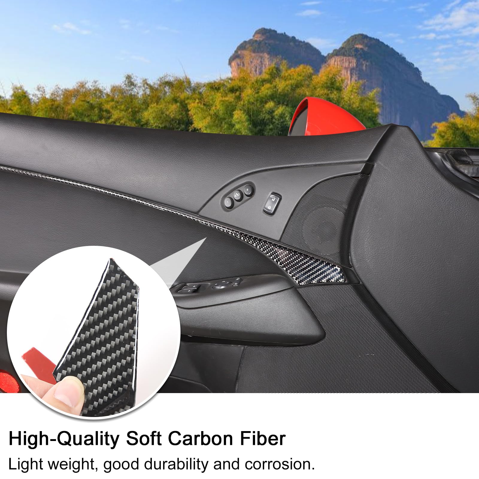 Lcojicep Door Side Storage Tray Compatible With Ford Ranger 2023-2025 - View #14