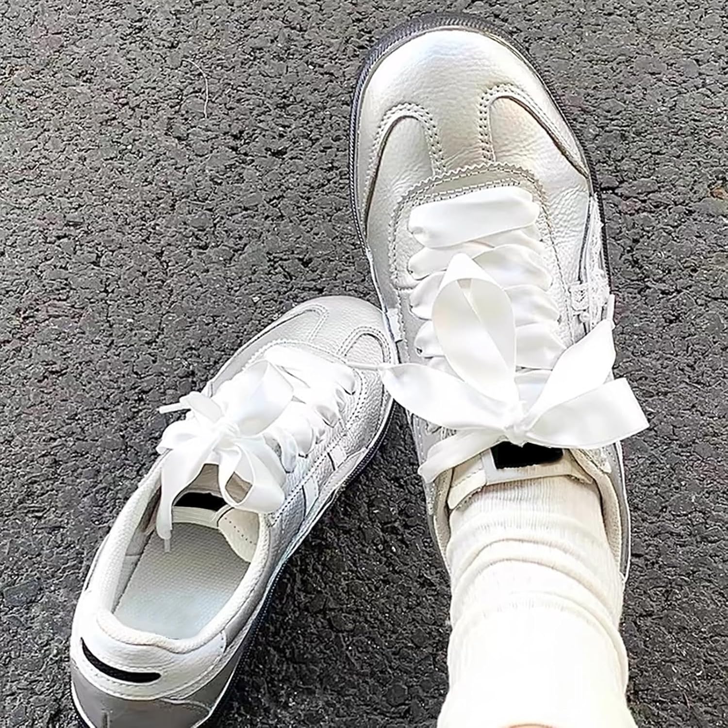 Ciormis Shoe Laces for Sneakers 3 Pair Flat Shoelaces, Sneakers Boot Flat Shoes Replacement Shoe Strings - Image 4