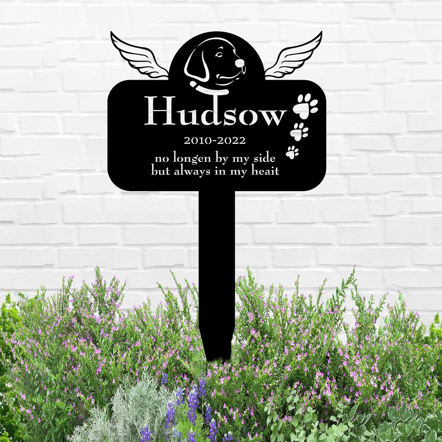 Dog Memorial Grave Stake Custom,Personalized Dog Name