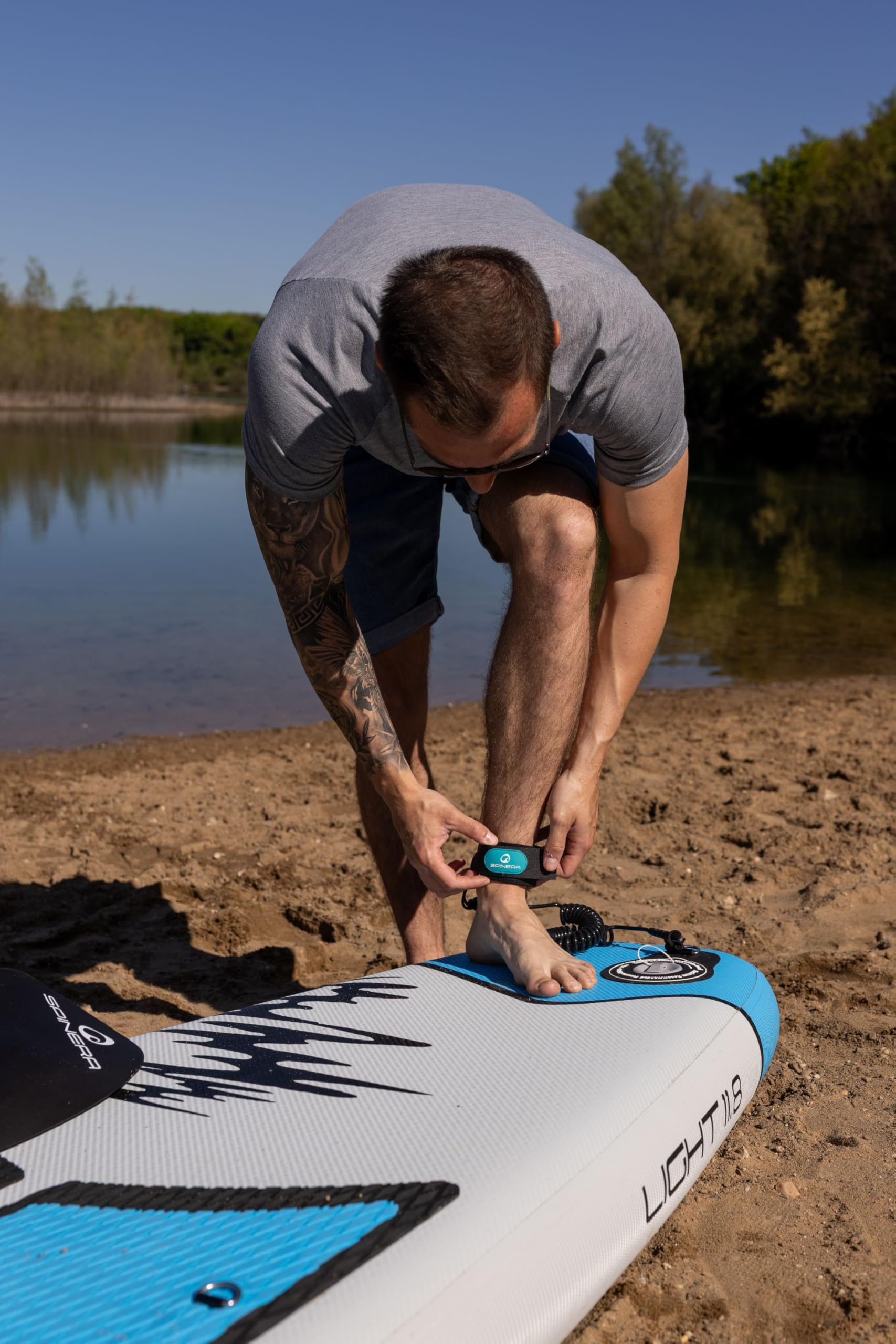 Spinera Light SUP Komplettset – Aufblasbares Stand Up Paddle Board 3 Größen 10.6 | 11.2 | 11.8 Ultraleicht & stabil – inkl. Paddel, Pumpe & Rucksack
